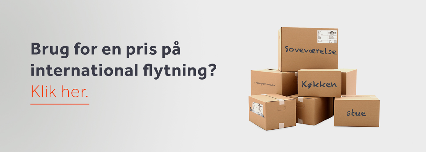 Flytning inden for Europa [Den komplette guide] - Transporteca
